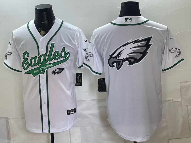 Men 2026 Philadelphia Eagles blank white Nike Limited NFL Jersey 08260015